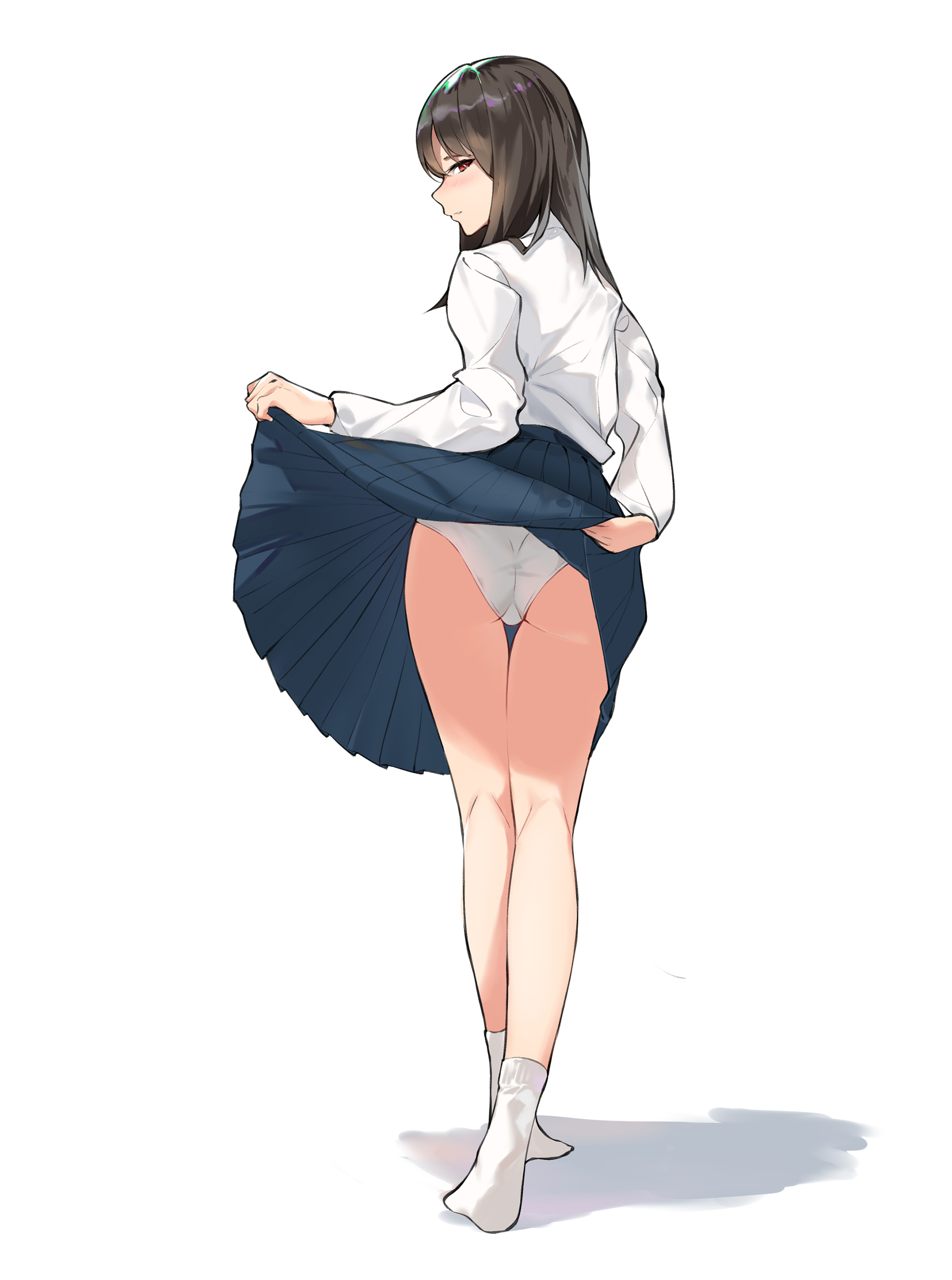 【老八测评】生徒会长：成熟学姐裙下的一体双飞