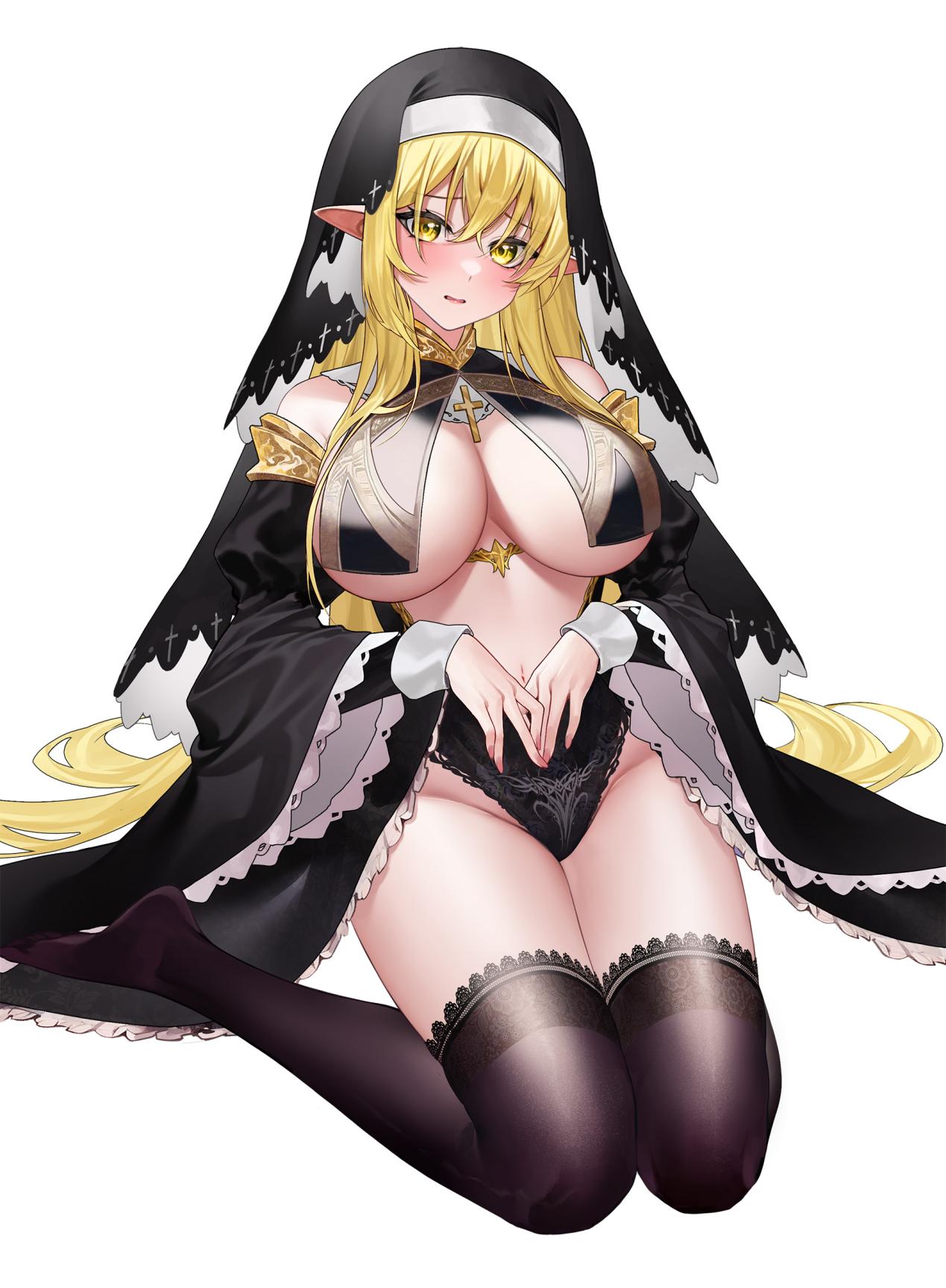 【老八测评】修女的侍奉:异世界精灵的双通道禁断play