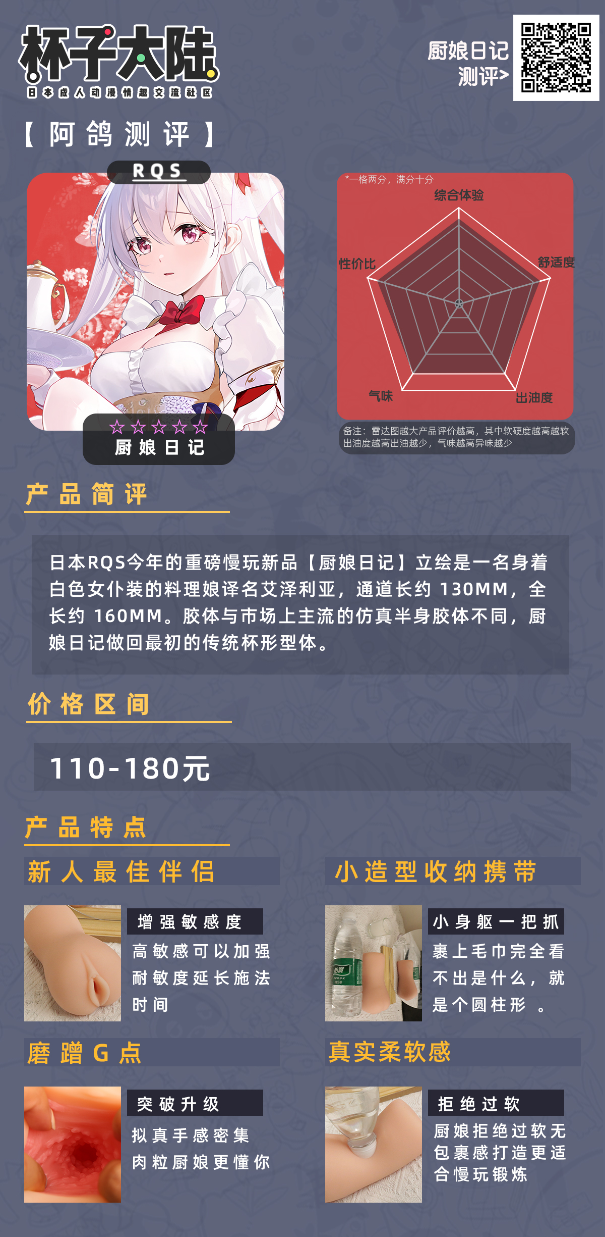 【老八测评】给新人吃顿好的!RQS厨娘日记刷新初哥底线?
