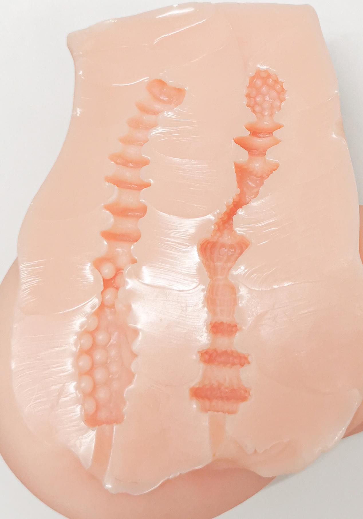 【老八测评】纯欲萌尻：自带骆驼趾的小型臀模